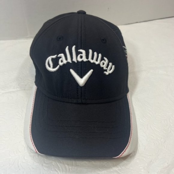 Callaway Golf Hat Big Bertha Odyssey Cap Strap Back Adjustable Black - Picture 7 of 12